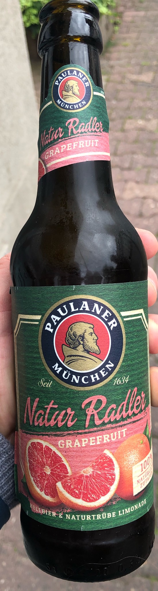 Paulaner Natur Radler Grapefruit / Grapefruitradler, Germany