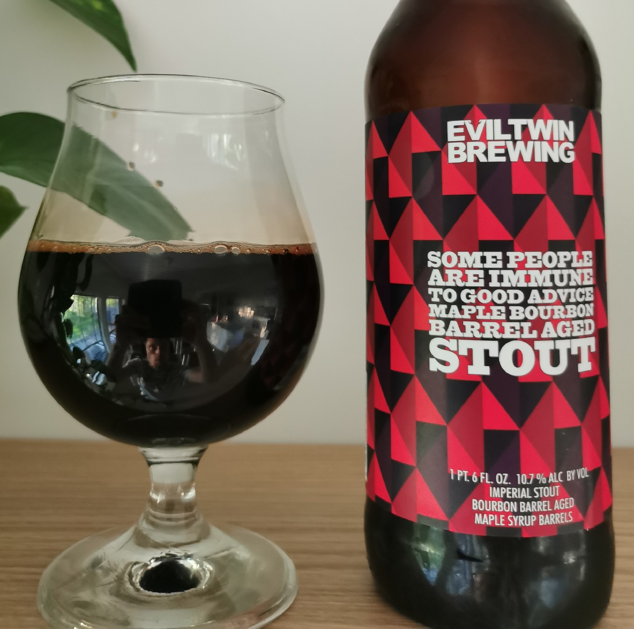 Some People Are Immune To Good Advice Maple Bourbon Barrel Aged Stout, United States