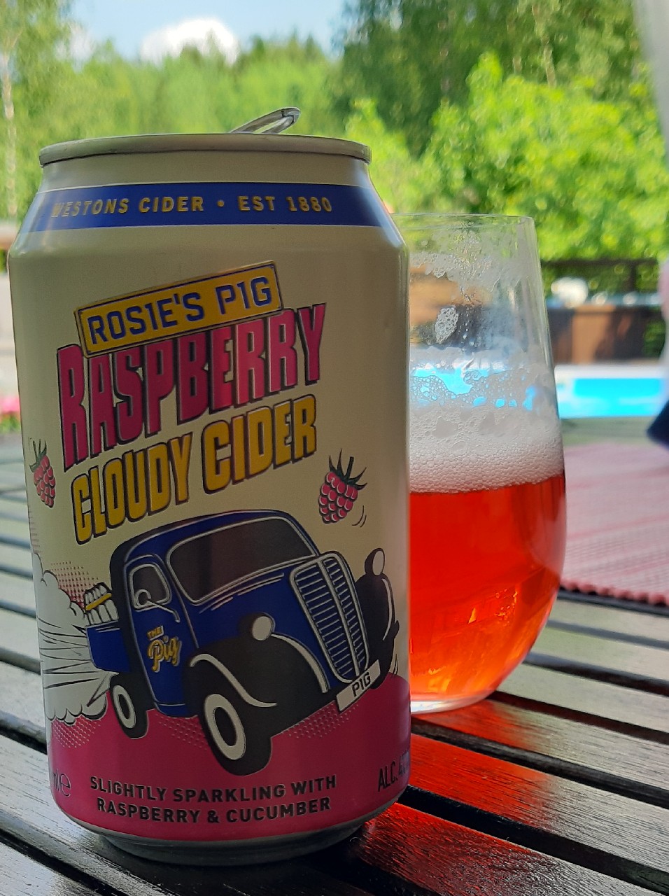 Rosie's Pig Raspberry Roller, England