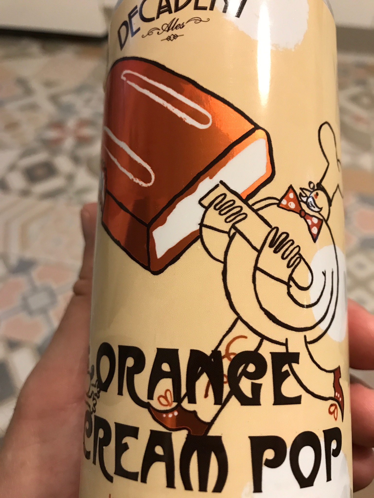orange cream pop, United States