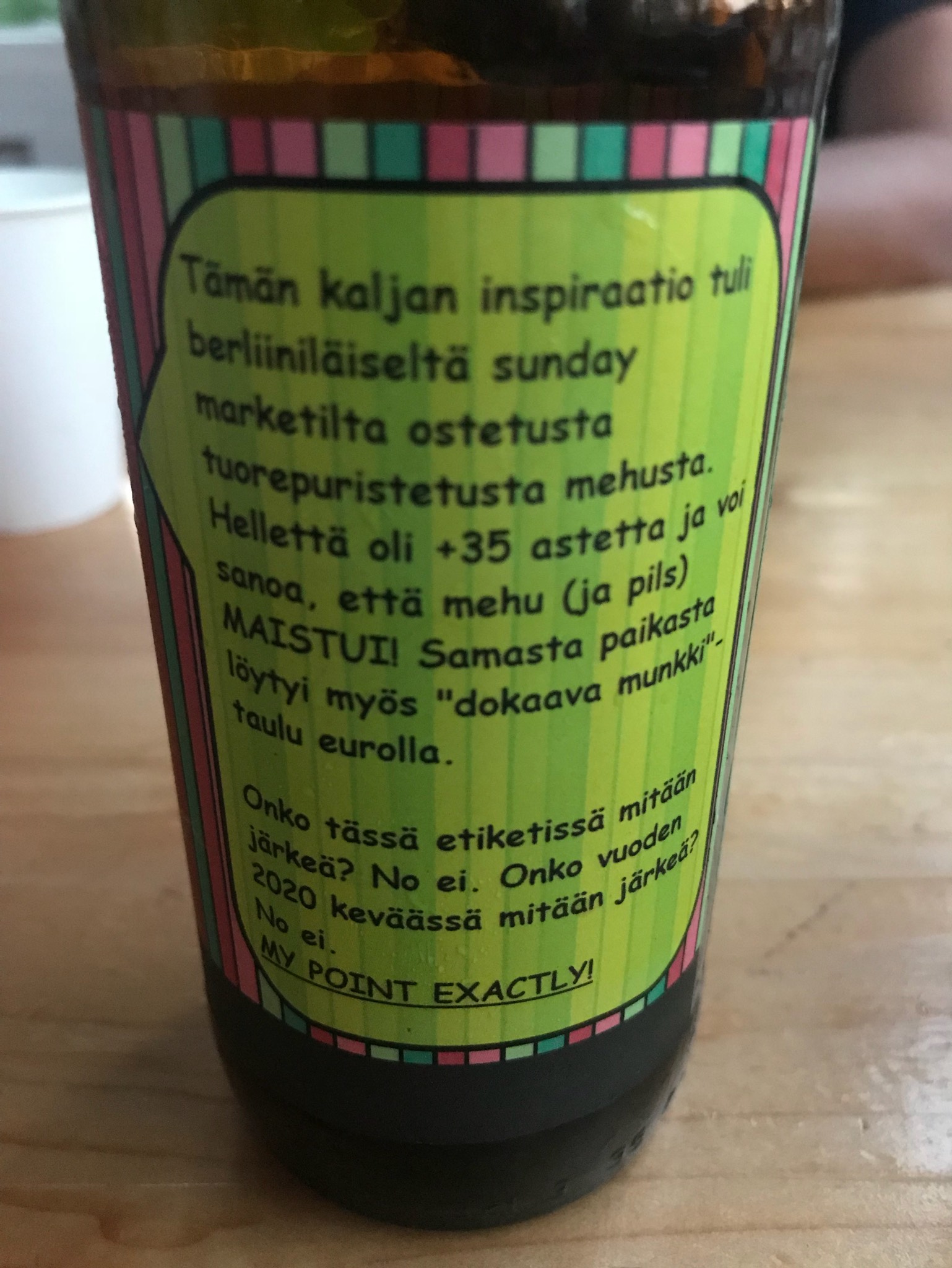 #Ryyppymaistuu2020, Finland