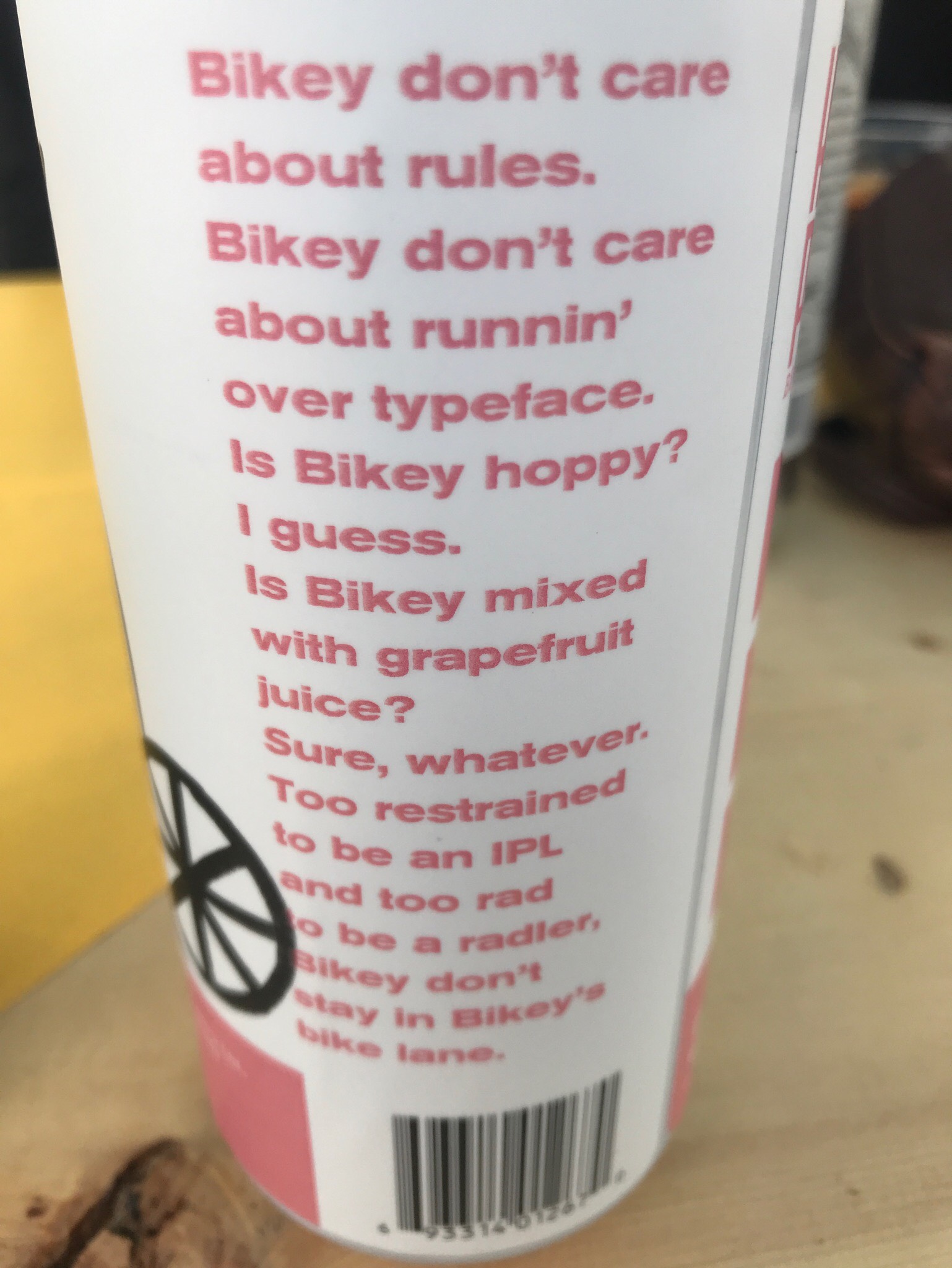 Bikey McBike Face, Canada