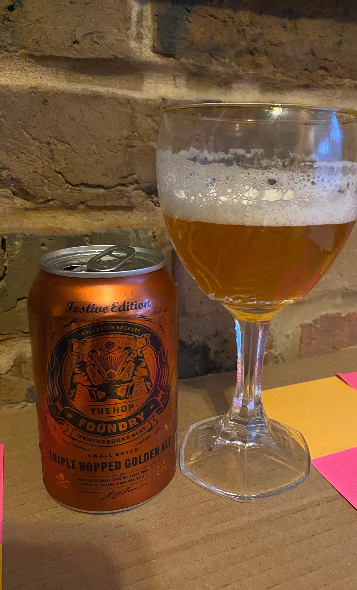 Triple Hopped Golden Ale, England