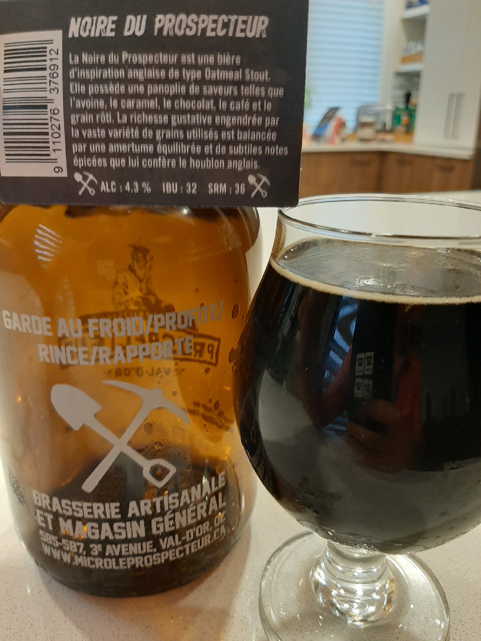 Noire du Prospecteur, Canada