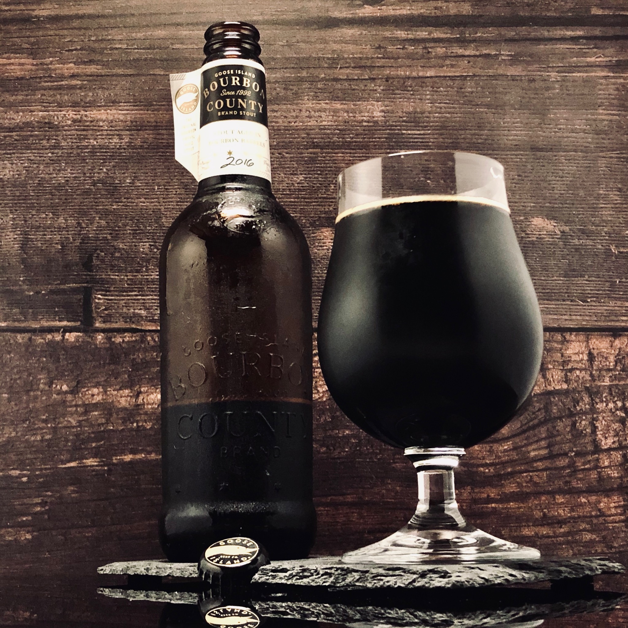 Bourbon County Brand Stout (2016) 14.5%, United States
