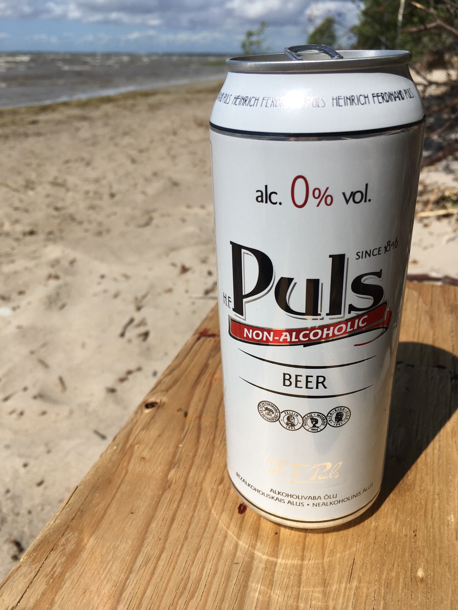 Puls non-alcoholic beer, Estonia