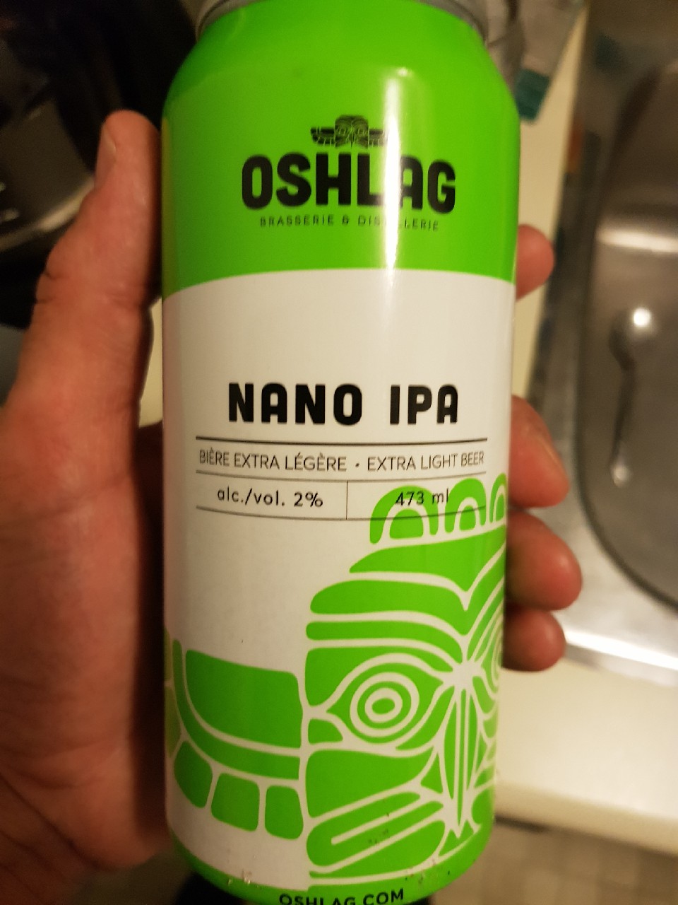 Oshlag Nano IPA, Canada