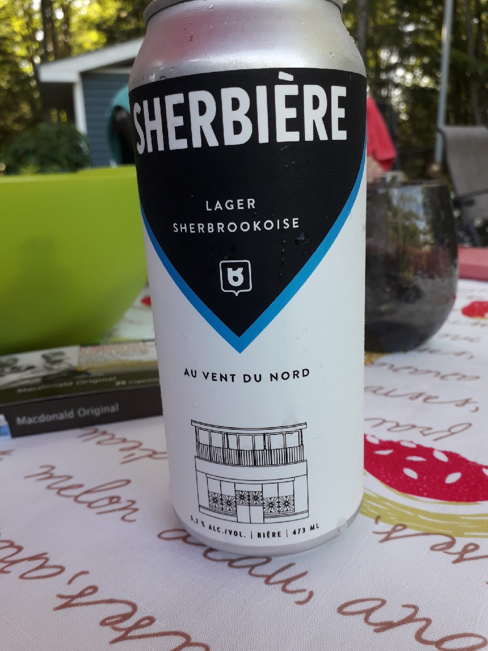 Sherbiere Au vent du nord, Canada
