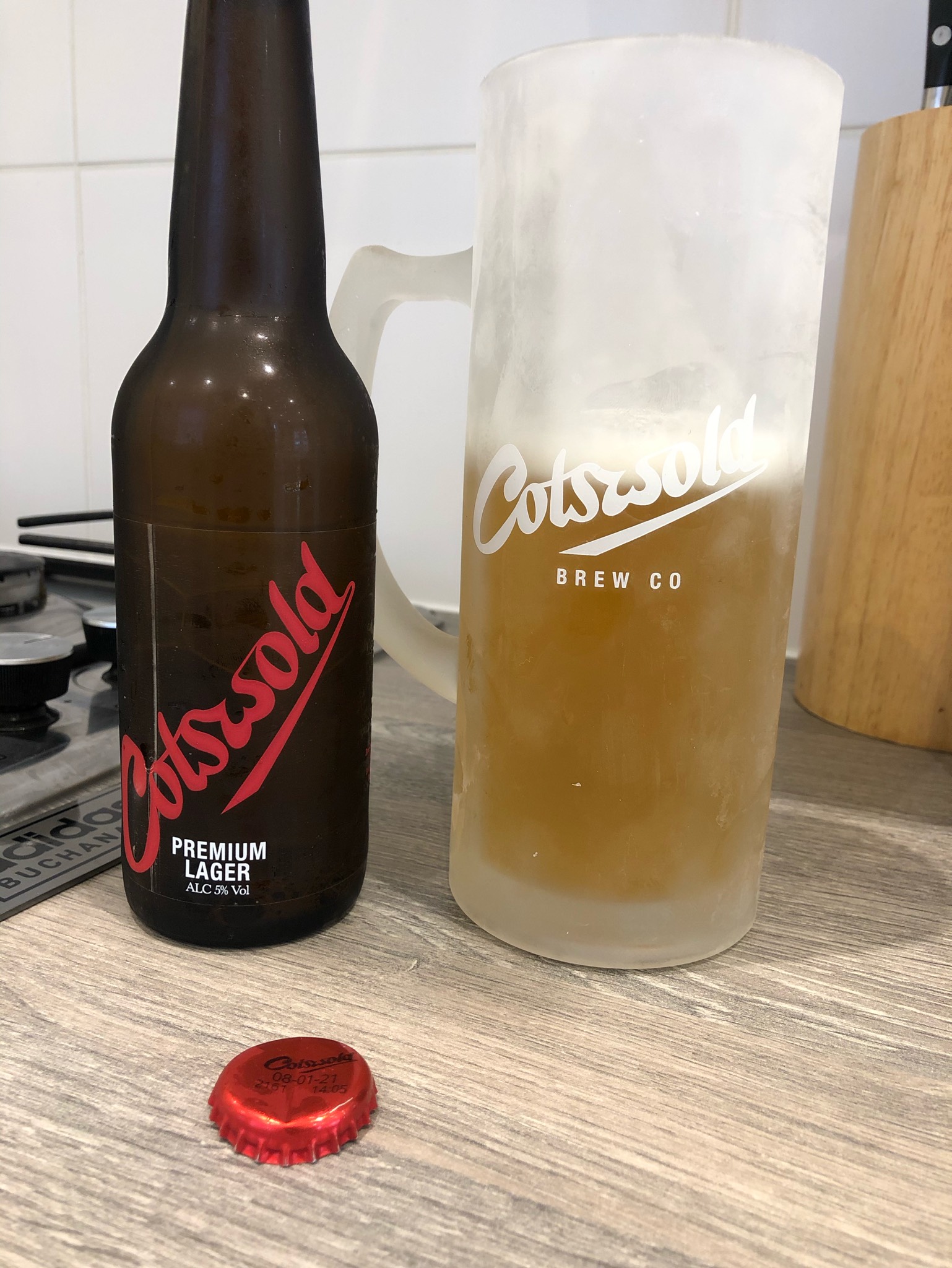Premium Cotswold Lager, England
