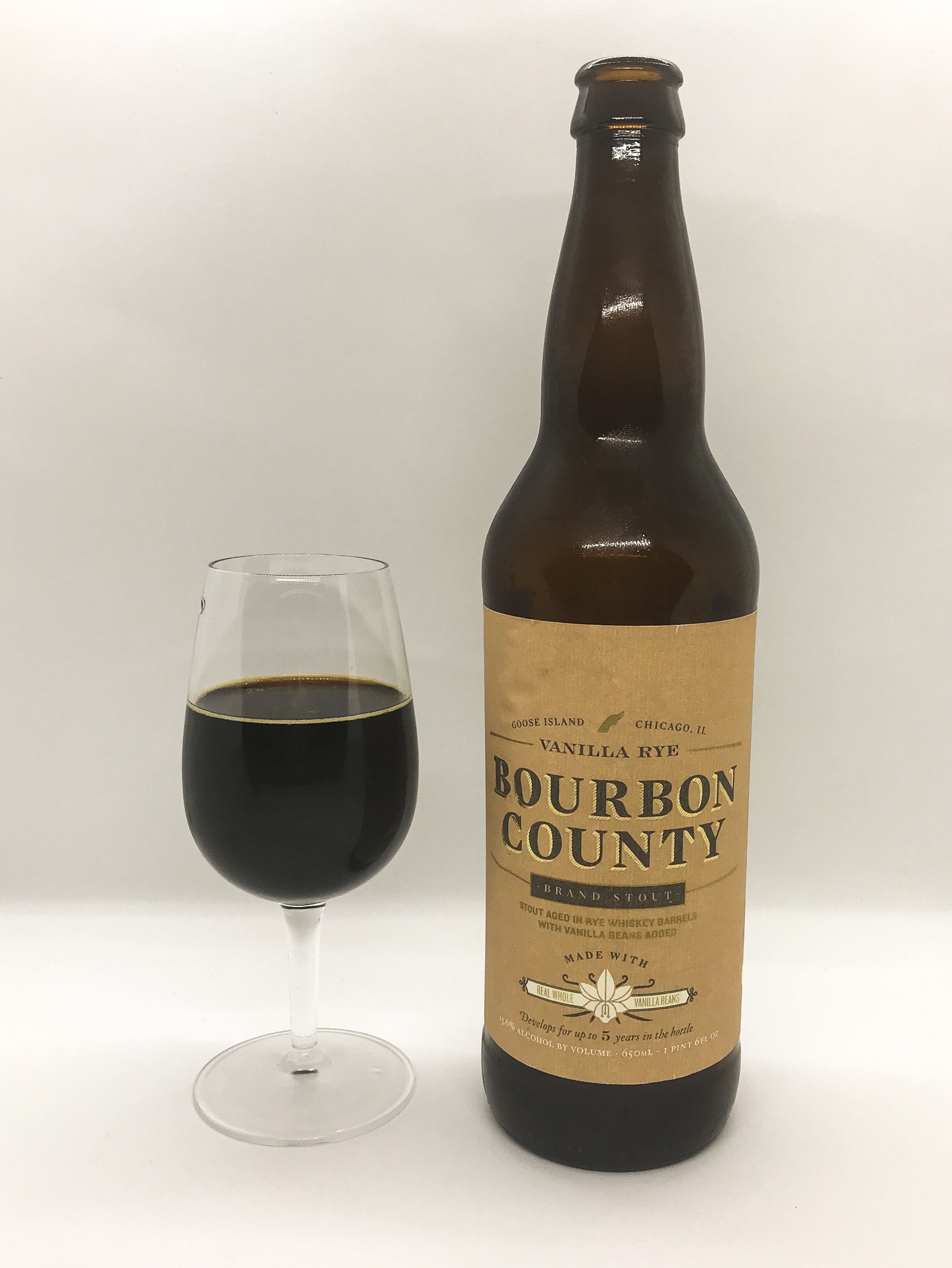 Bourbon County Brand Stout Vanilla Rye (2014), United States