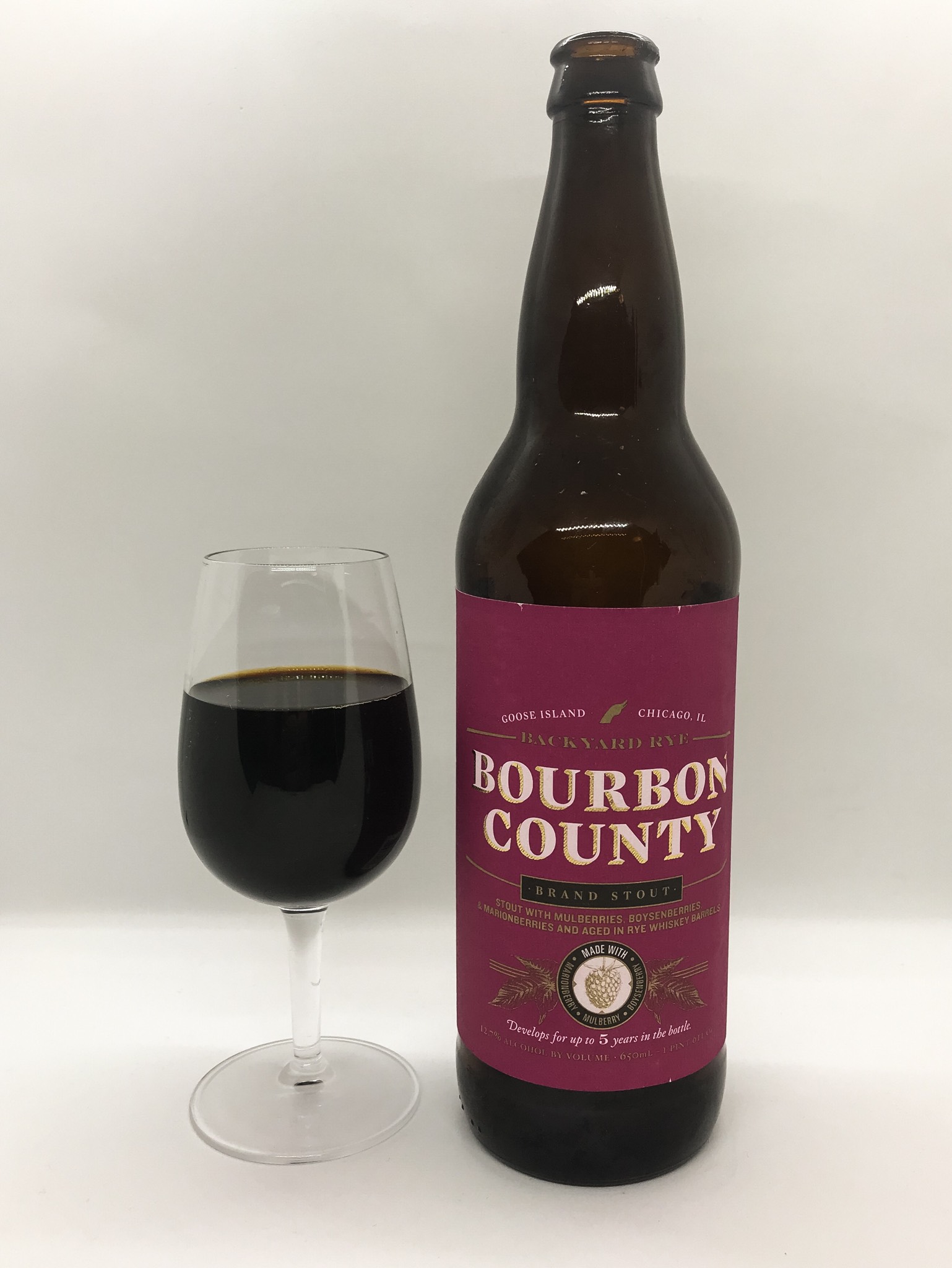 Bourbon County Brand Stout Backyard Rye (2013), United States