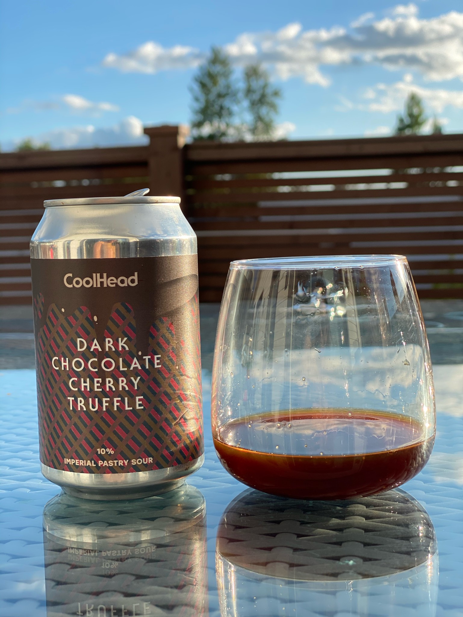 Dark Chocolate Cherry Truffle, Finland