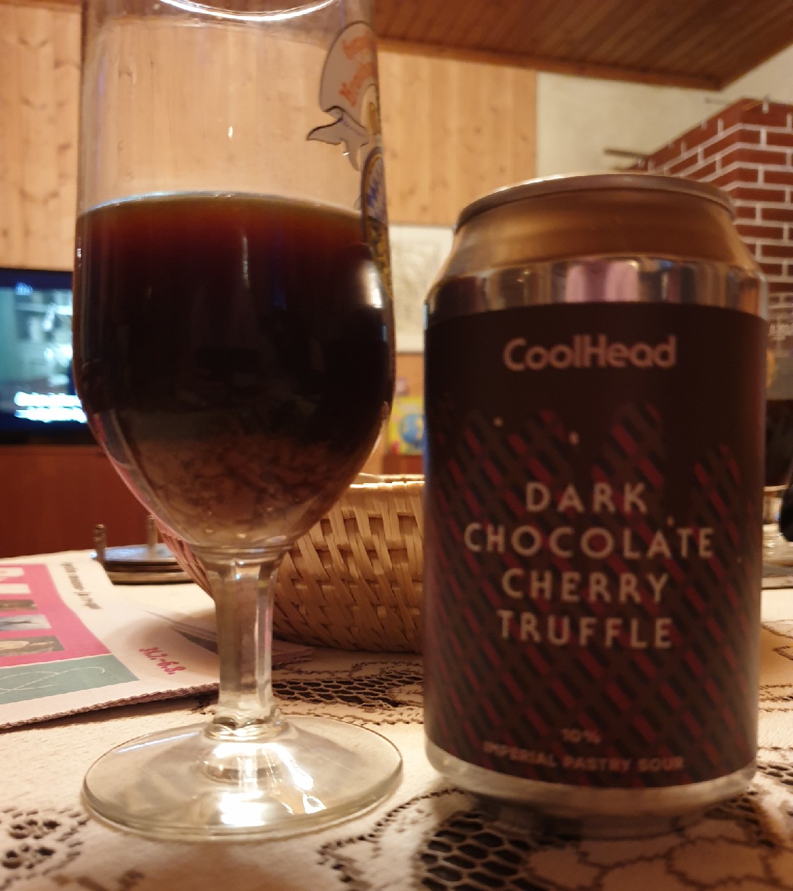 Dark Chocolate Cherry Truffle, Finland