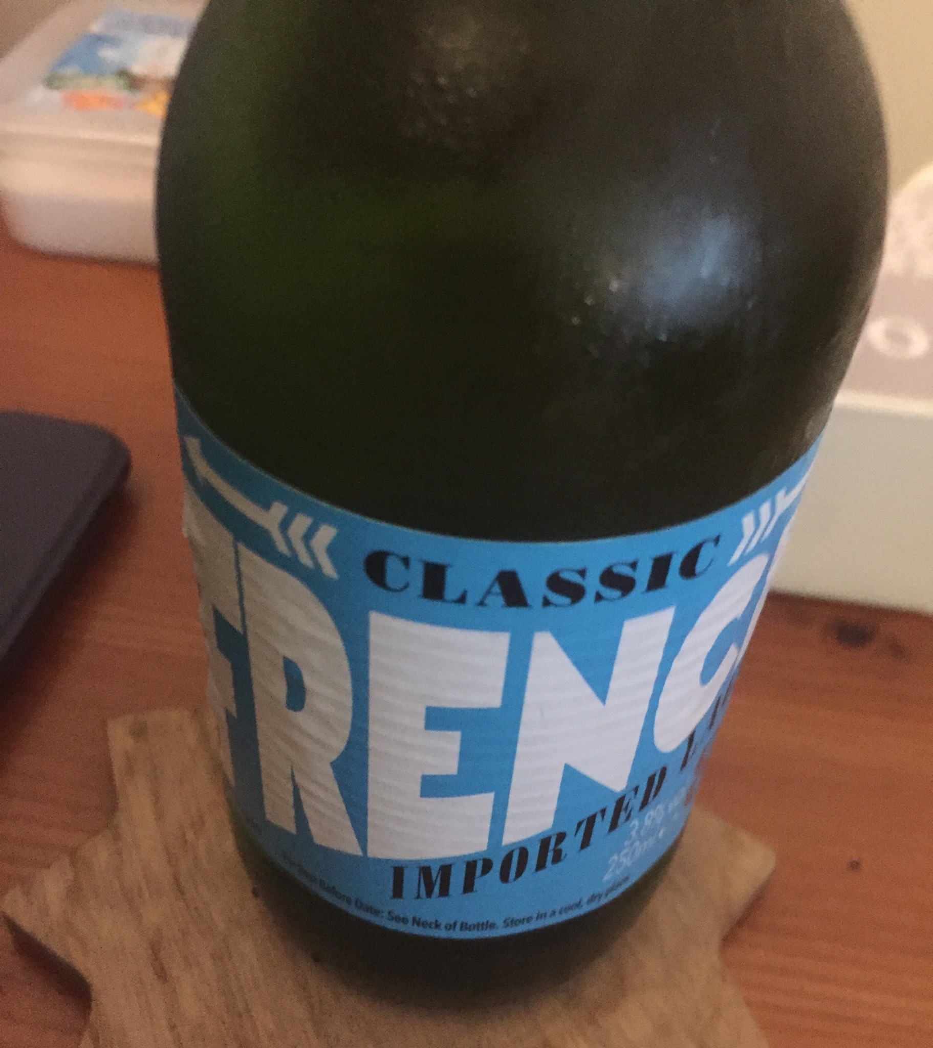 Classic French Imported Lager, England