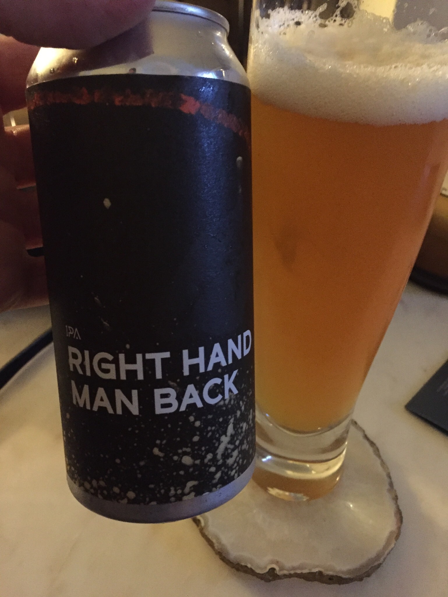right hand man back, Northern Ireland
