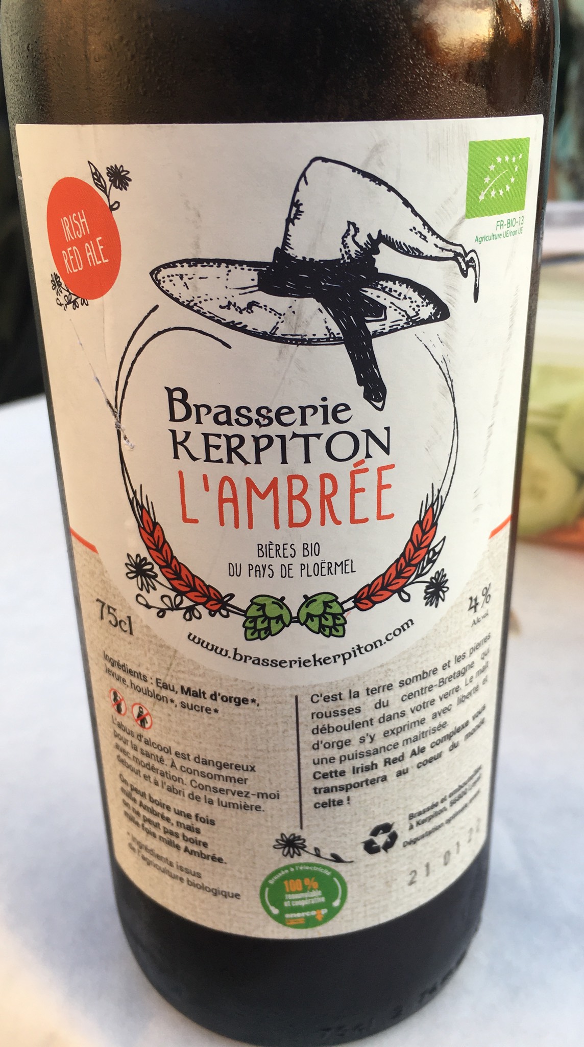 Kerpiton L'Ambrée, France