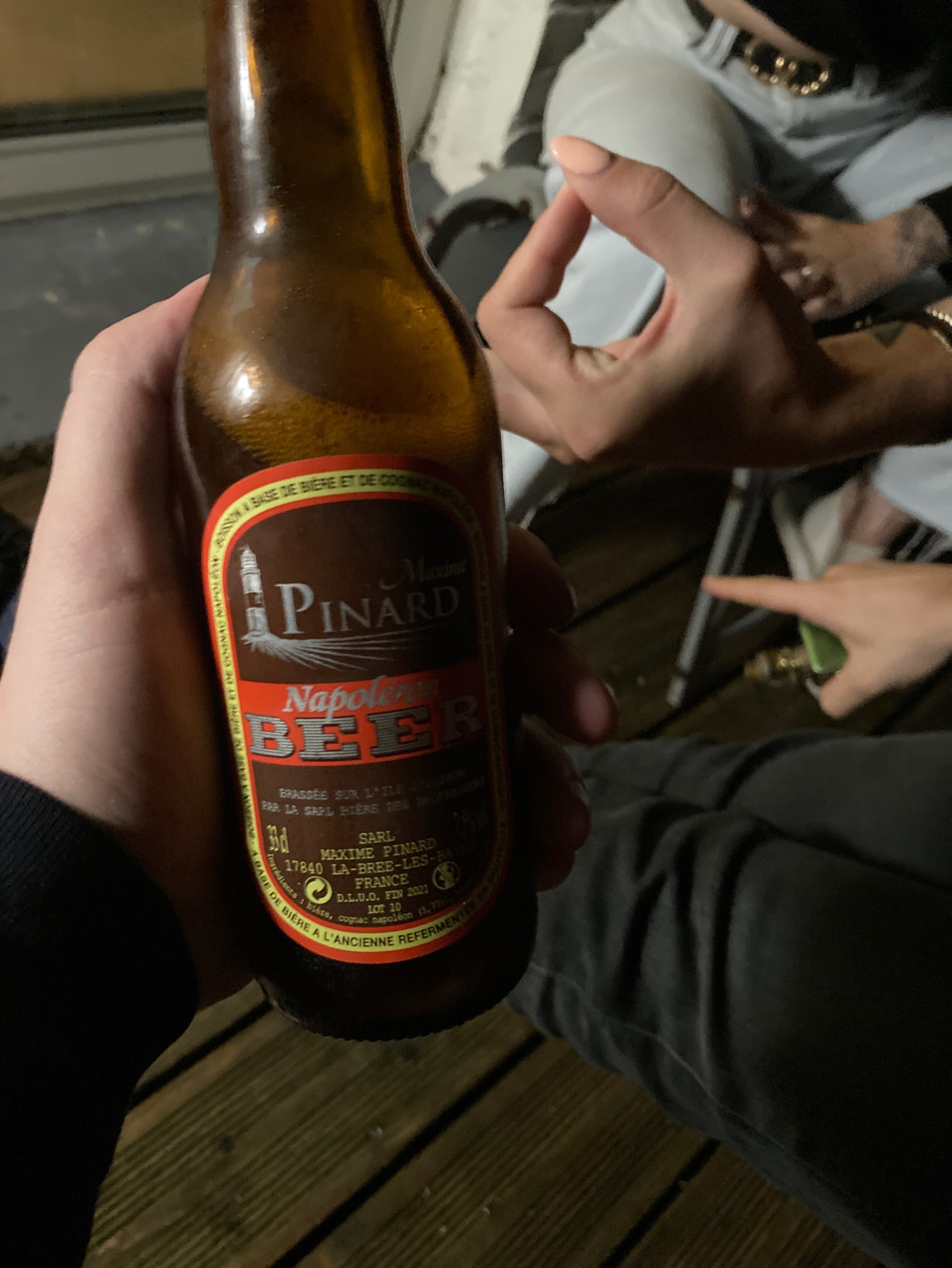 Napoleron Beer, Maxime Pinard