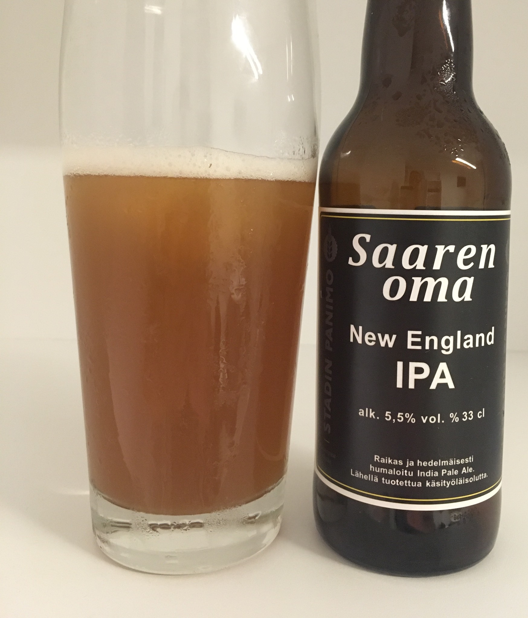 Saaren oma New England IPA, Finland