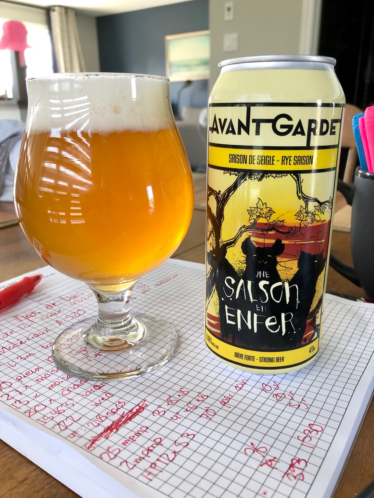 Une Saison en Enfer, Canada