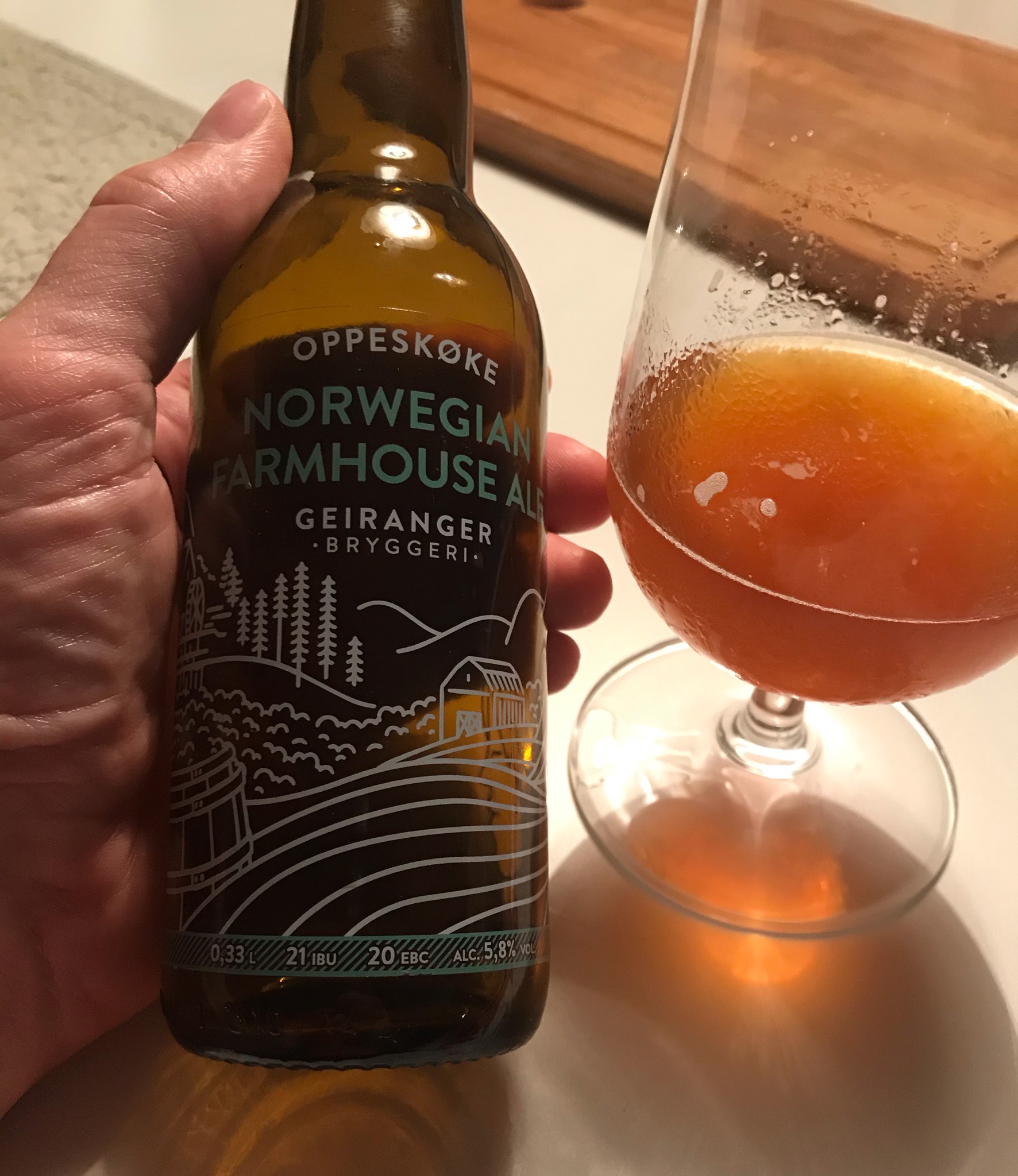 Oppeskøke Norwegian Farmhouse Ale, Norway