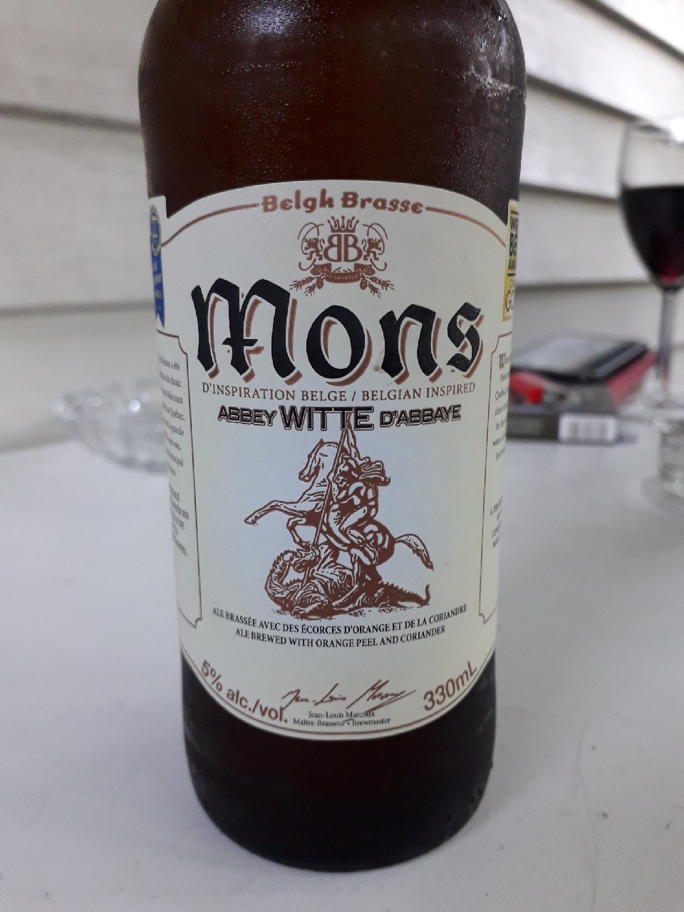 Mons Witte d'abbaye, Canada