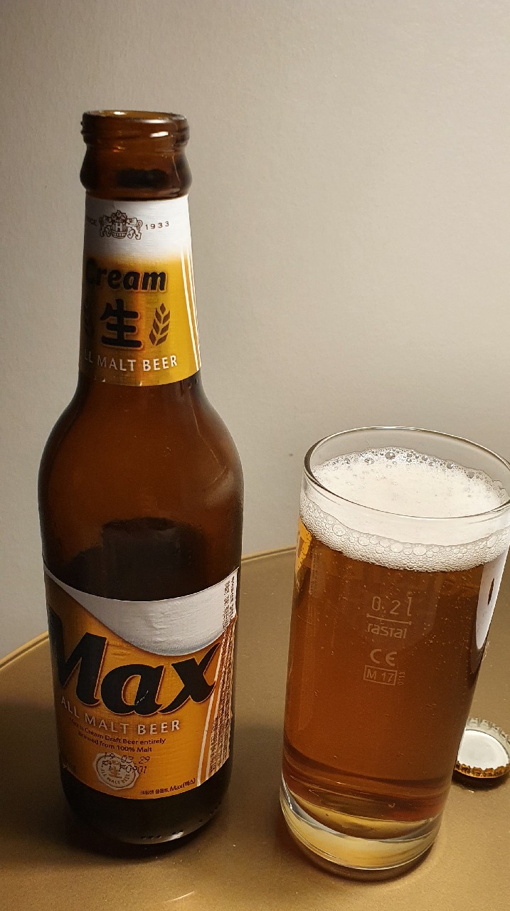 Max Cream All malt, South Korea