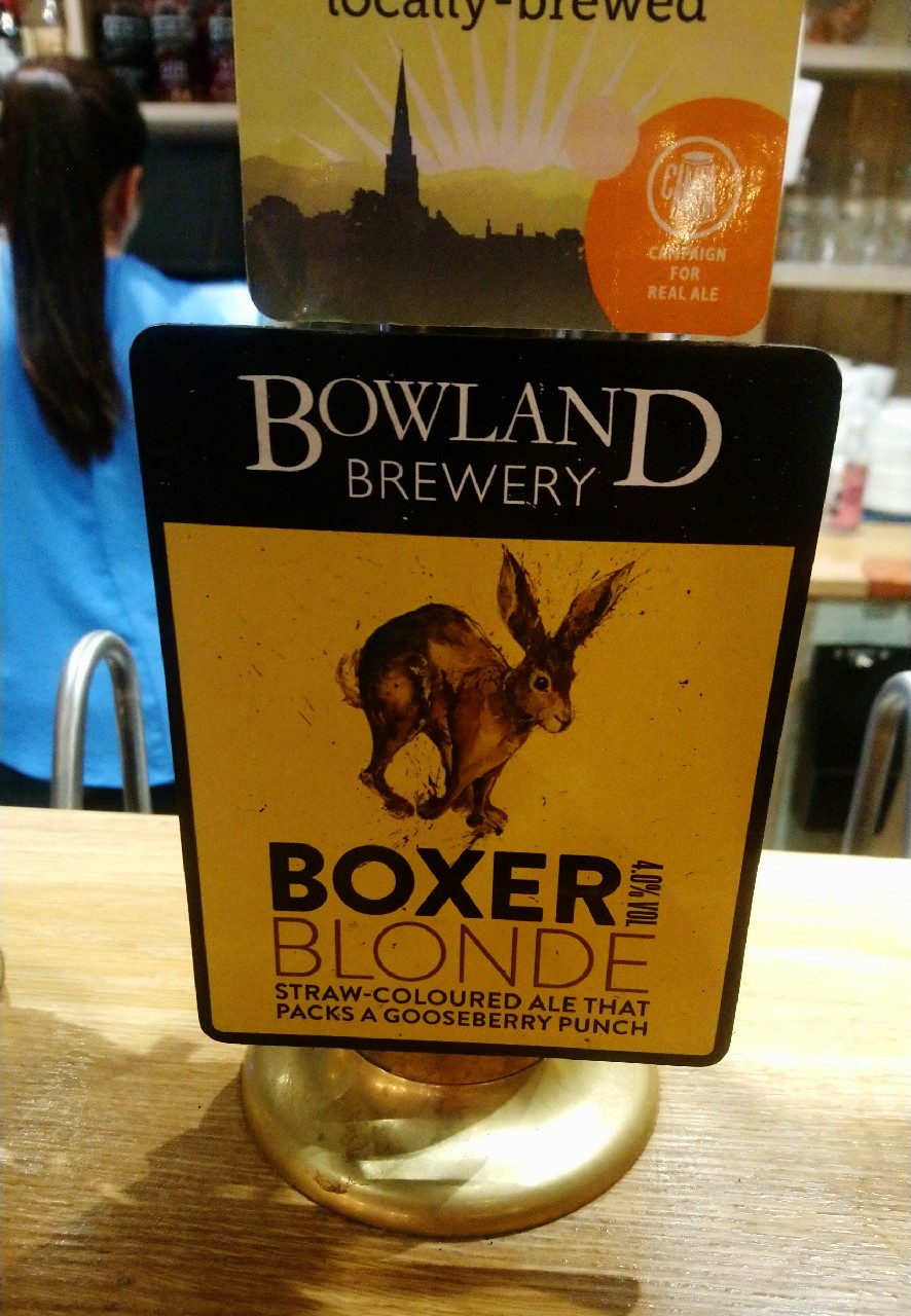 Boxer Blonde, England