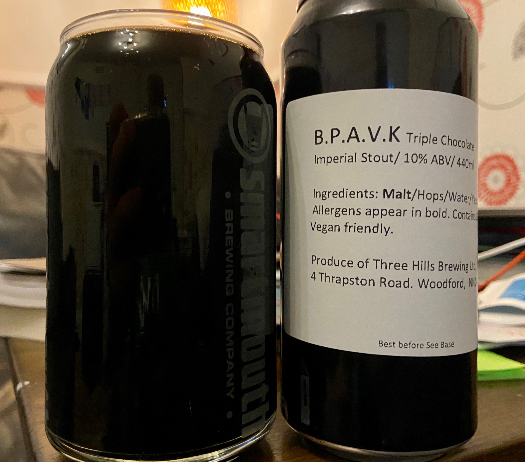 B.P.A.V.K Triple Chocolate, England