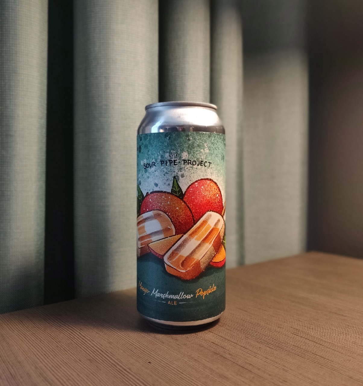 Sour Pipe Mango Marshmallow Popsicle, United States