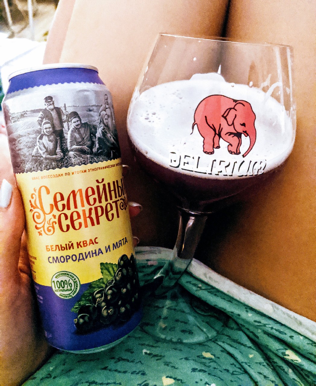 Semeinyi Sekret: Belyi Kvas Smorodina i Myata / Семейный Секрет: Белый Квас Смородина и Мята, Russia