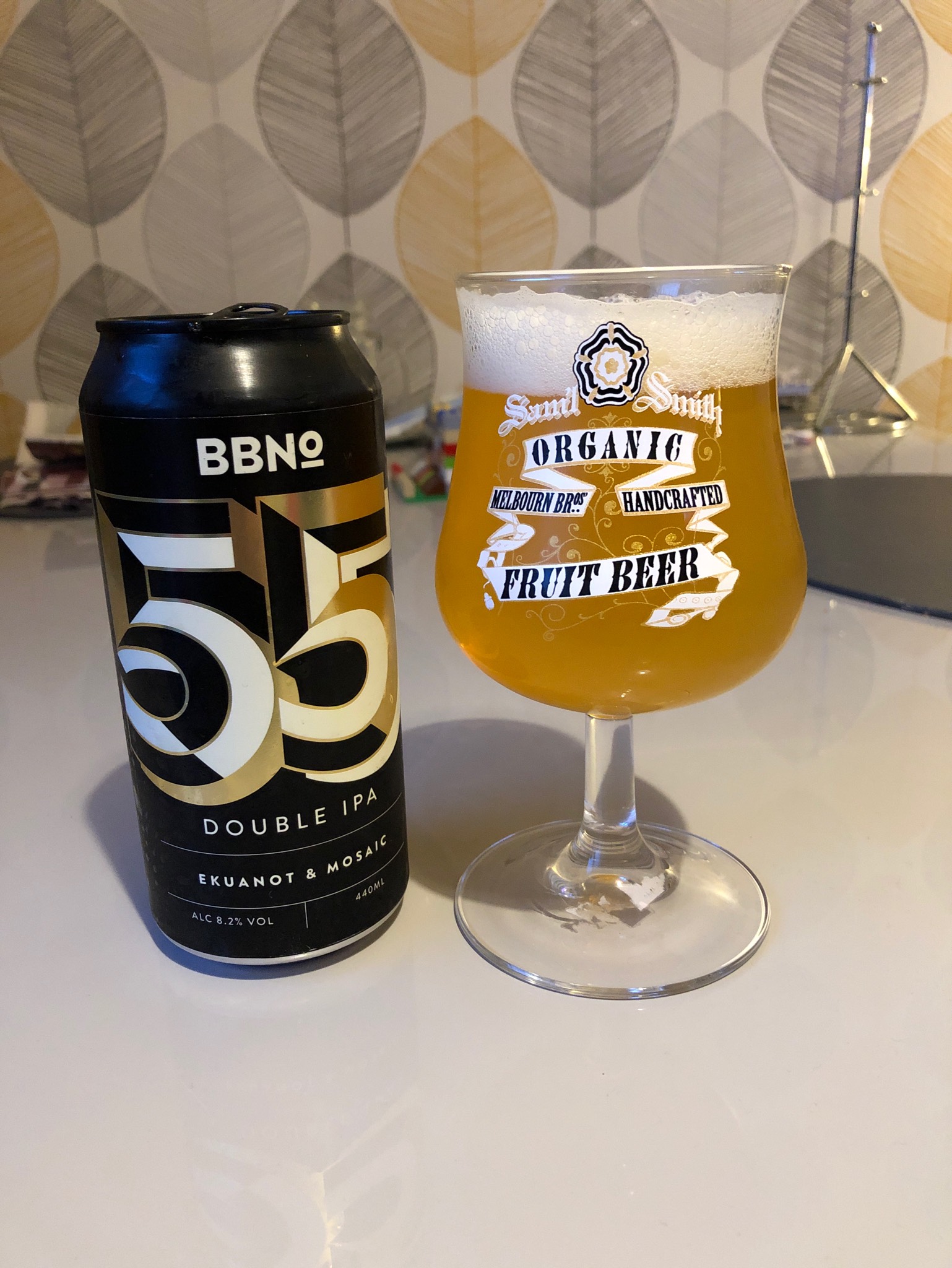 55 Double IPA - Ekuanot & Mosaic, England