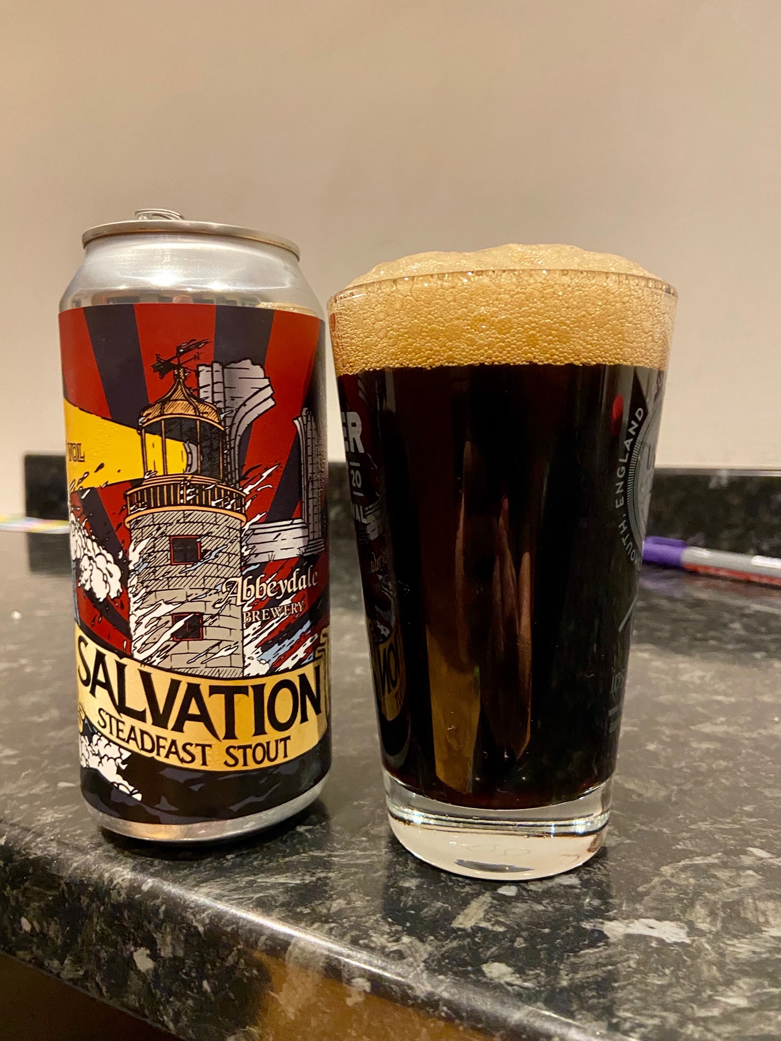 Salvation Steadfast Stout, England