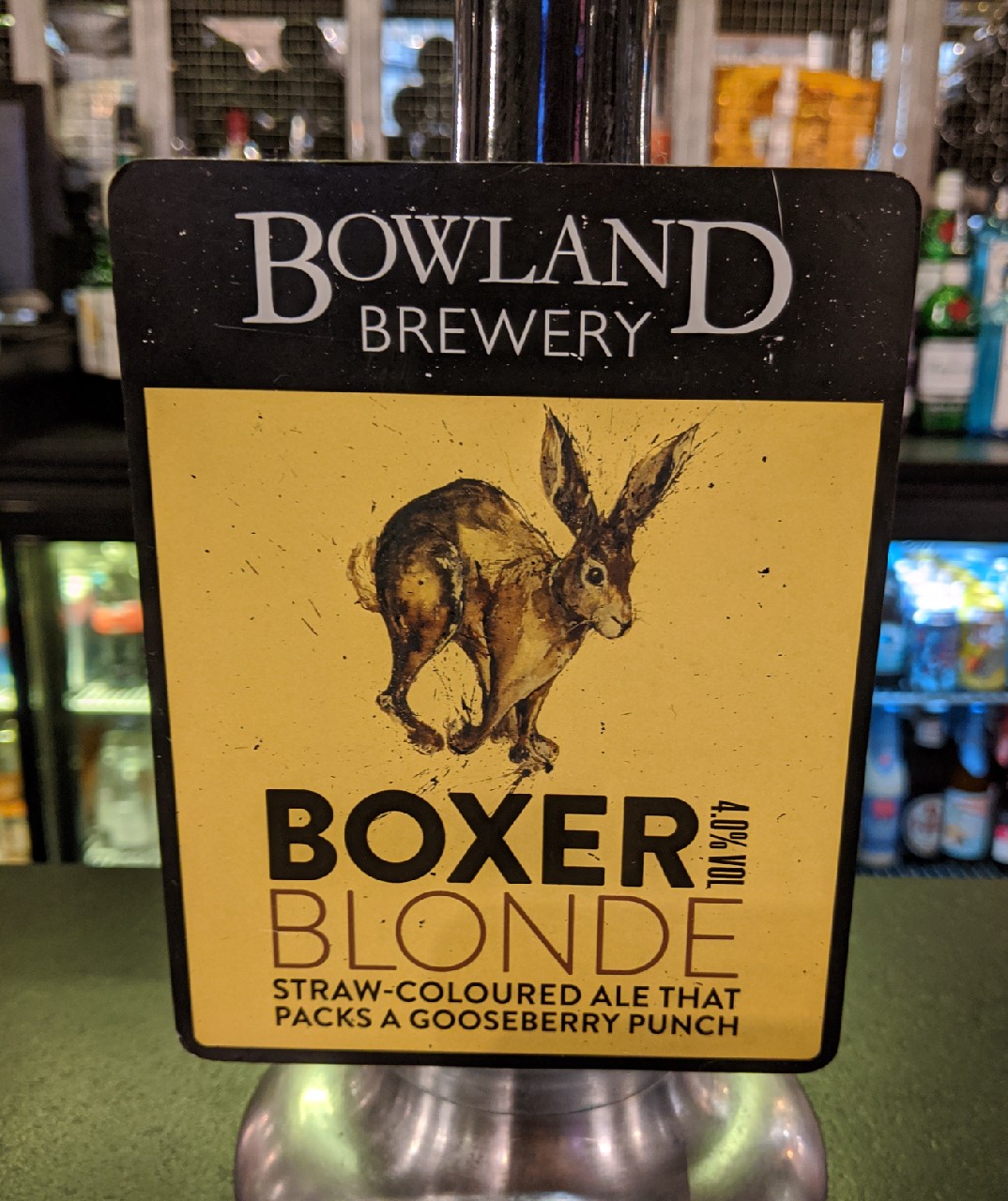 Boxer Blonde, England