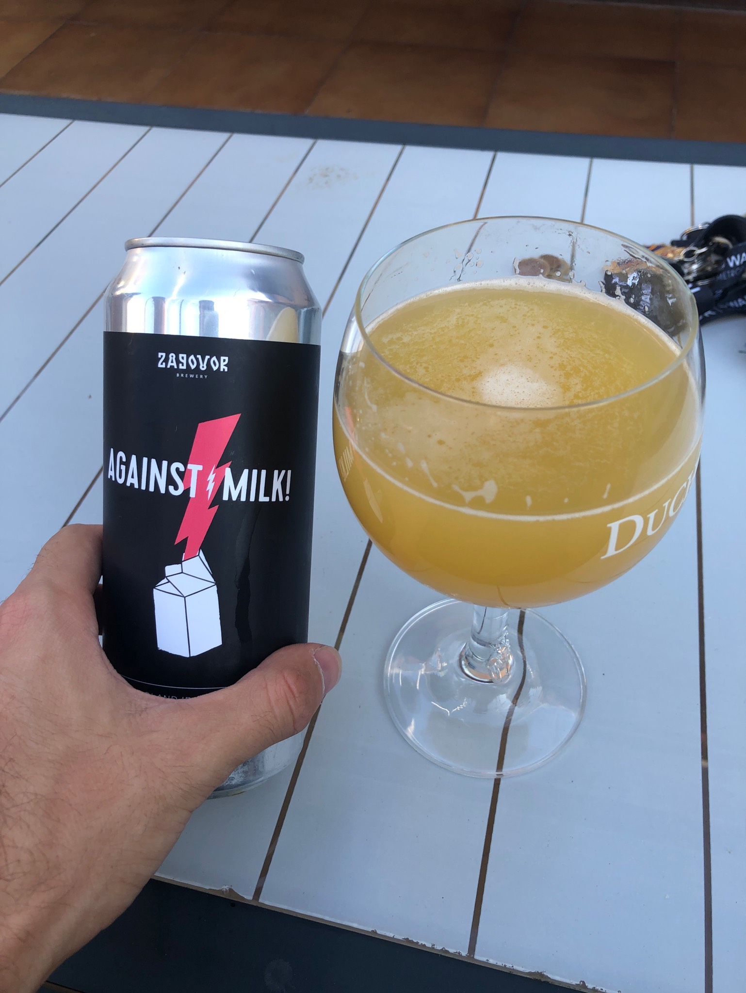 Against milk!, Russia