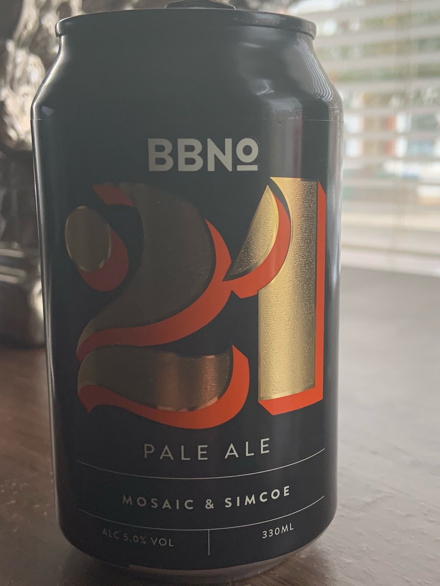 21 Pale Ale - Mosaic & Simcoe, England