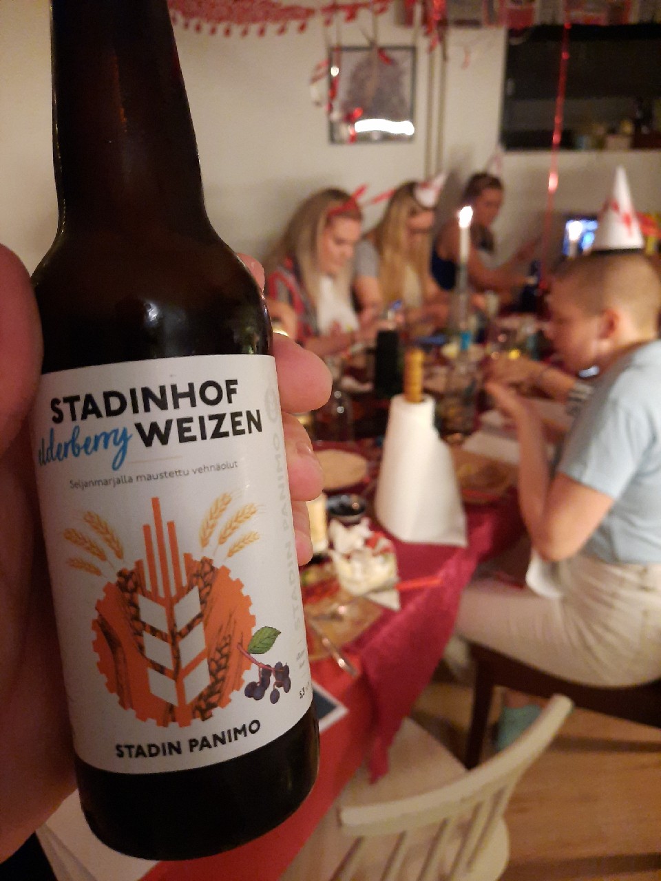 Stadinhof Elderberry Weizen, Finland