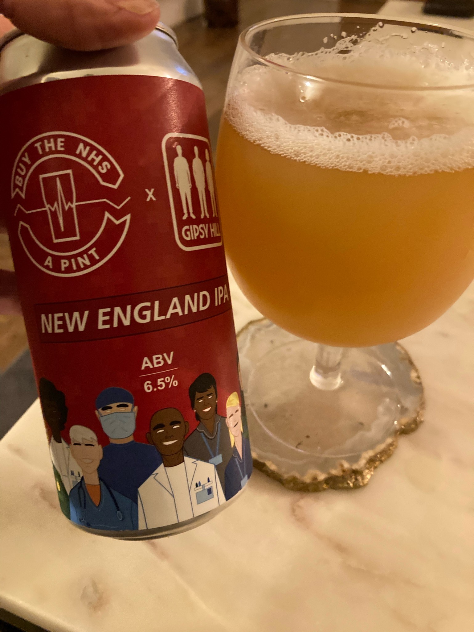 Buy The NHS A Pint: New England IPA, England