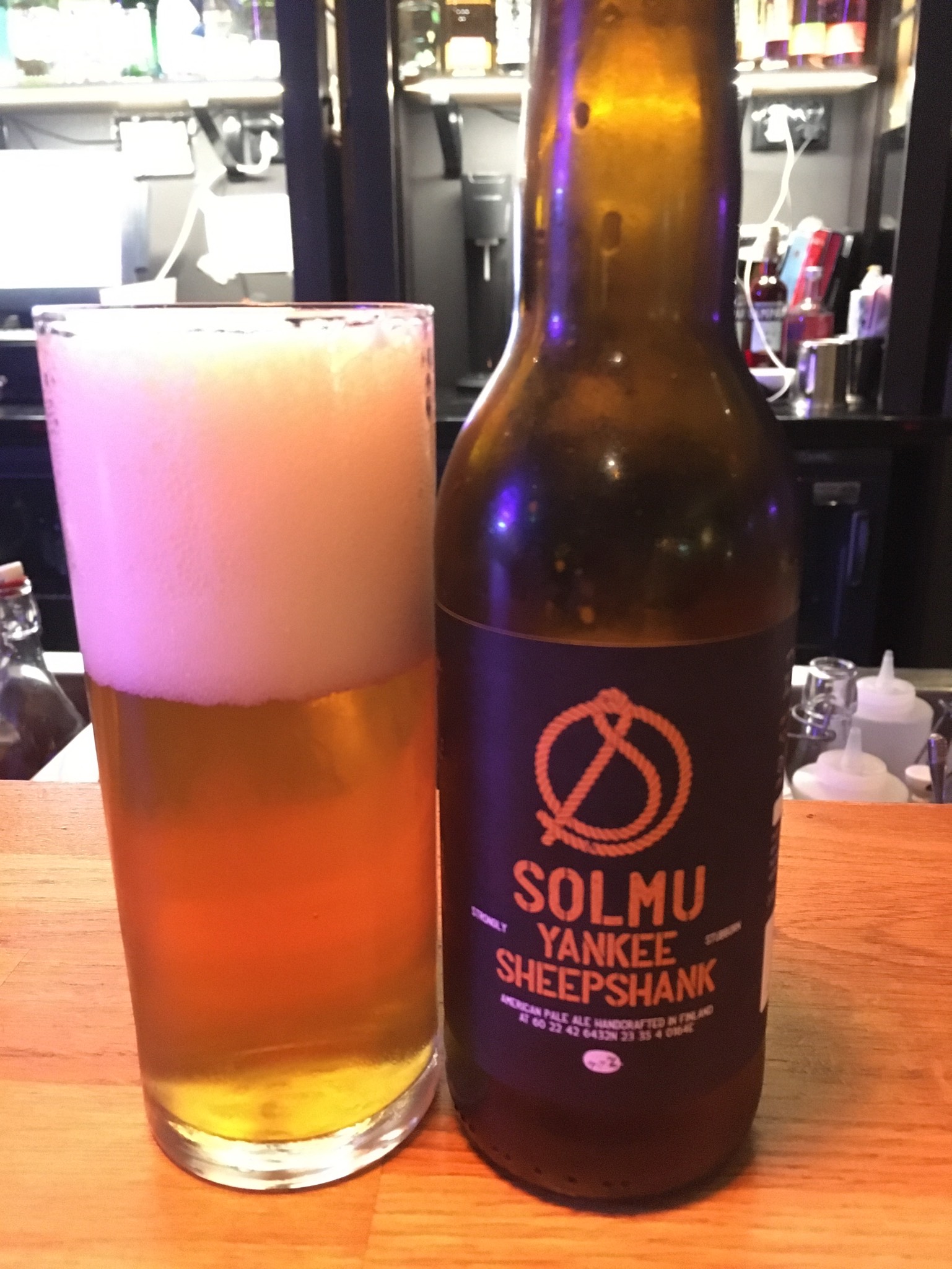 Yankee Sheepshank 4,7 %, Finland