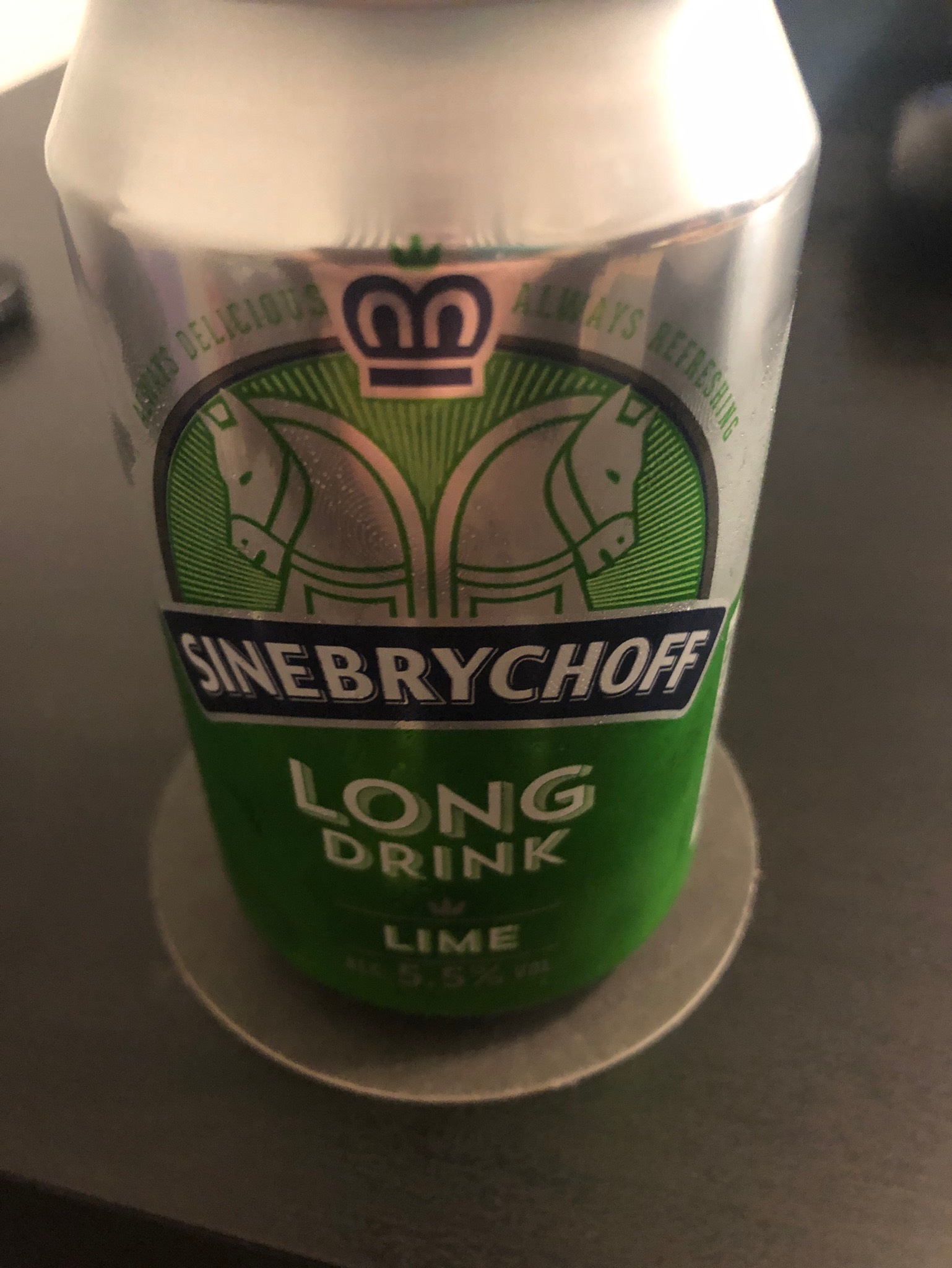 Sinebrychoff Classic Long Drink Lime, Finland