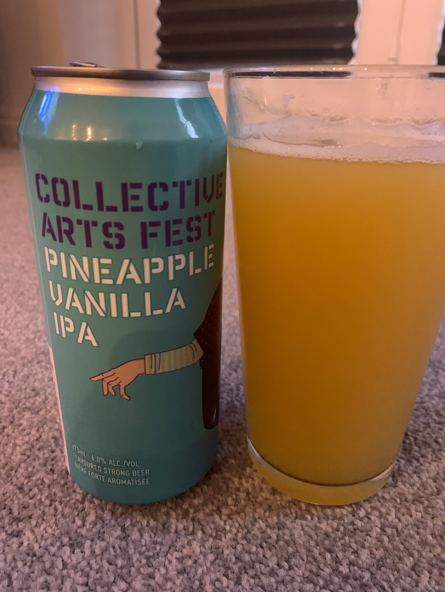 Pineapple Vanilla IPA, Canada