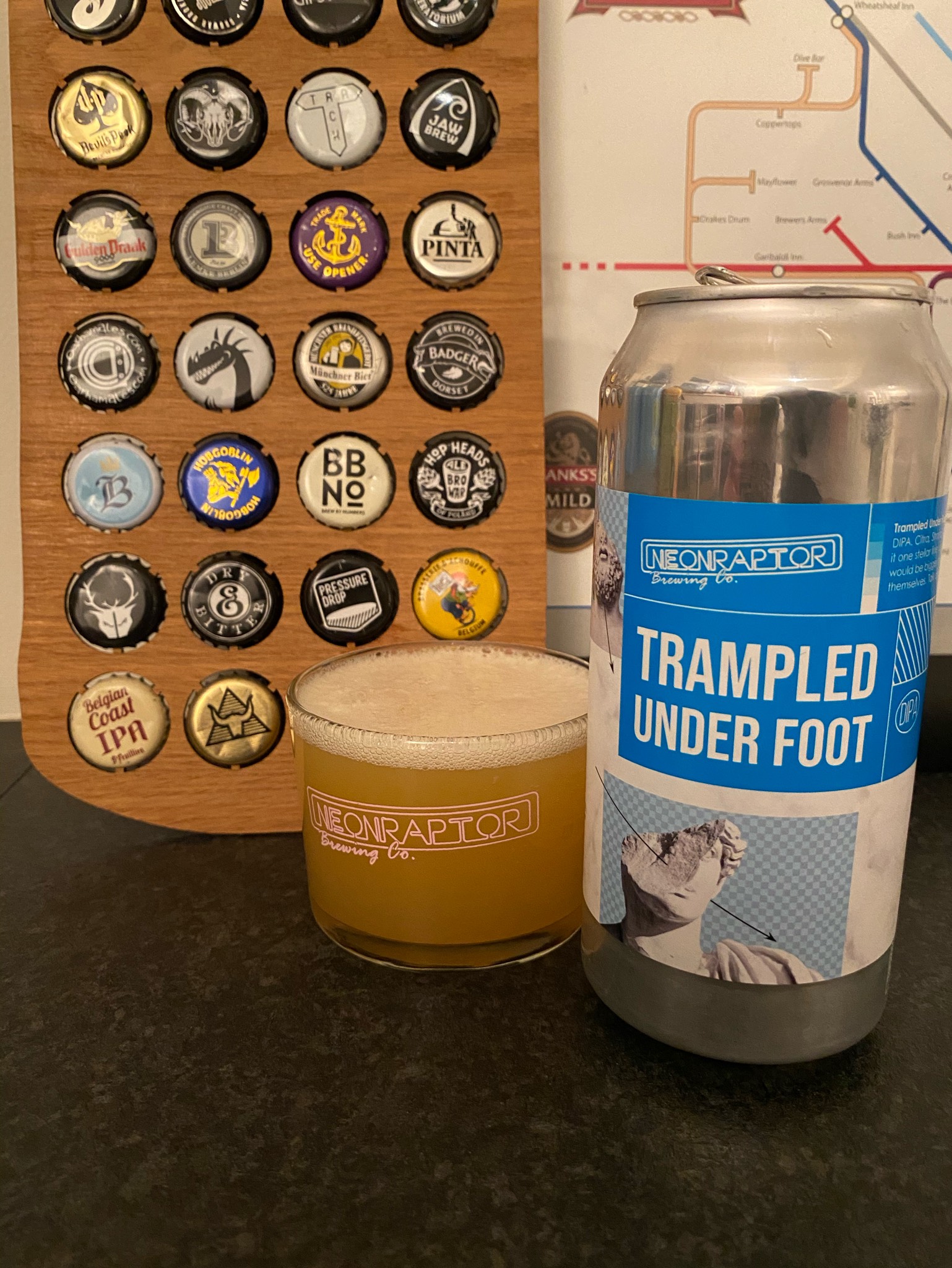 Trampled under foot, England