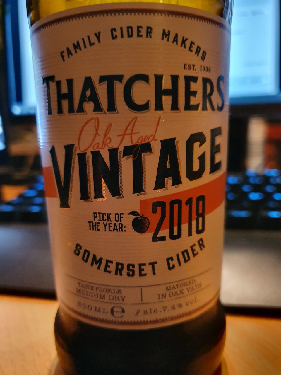 Thatchers Vintage 2018, England