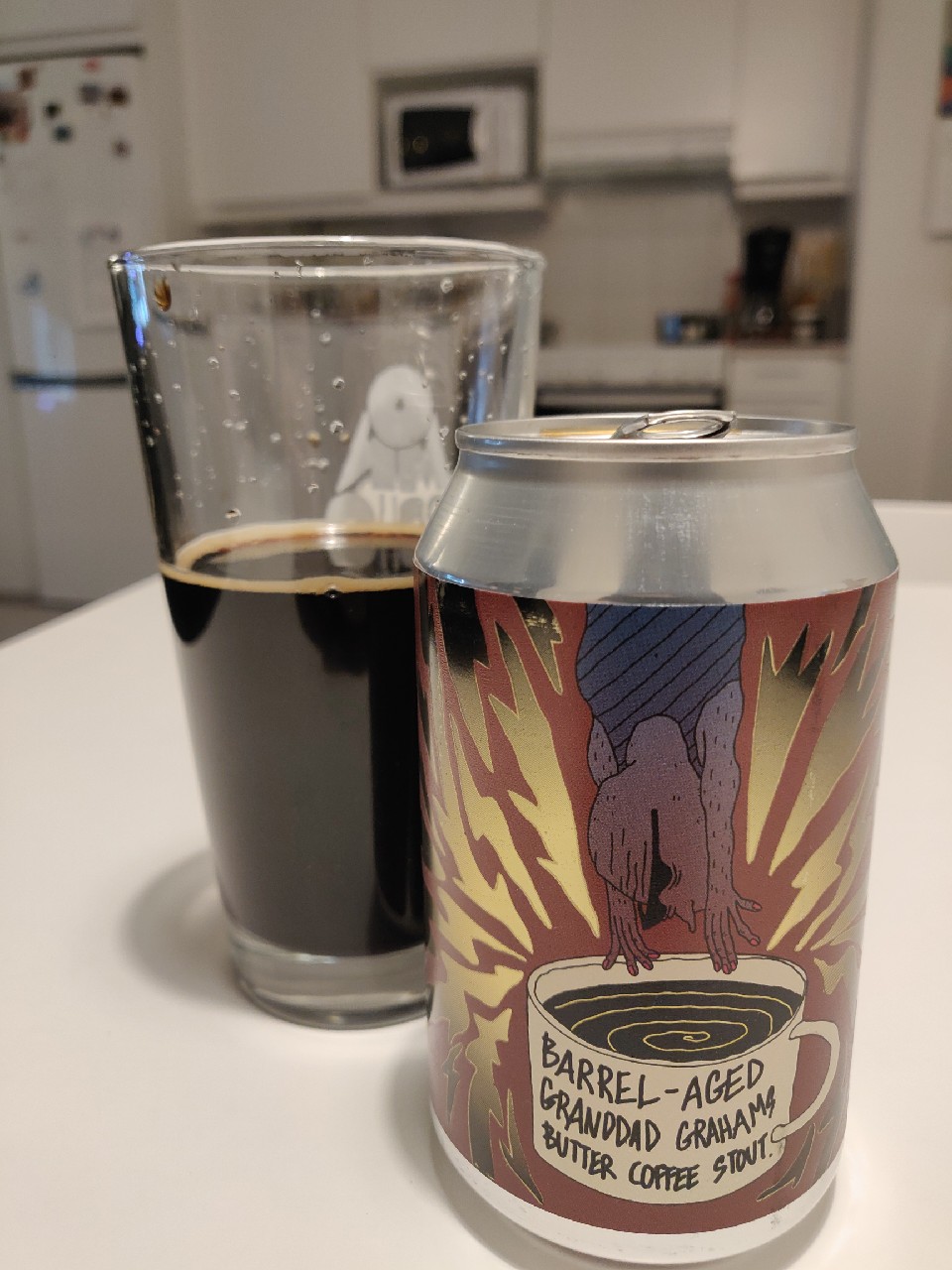 Barrel-Aged Granddad Grahams Butter Coffee Stout, Norway