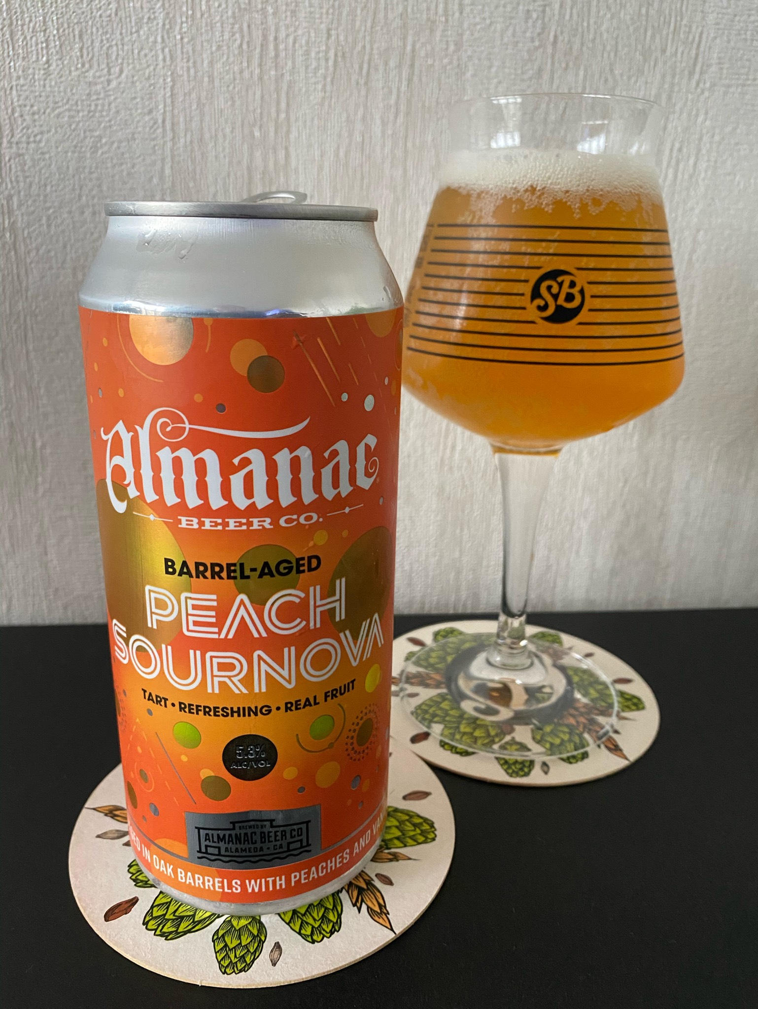 Almanach Peach sournova, United States