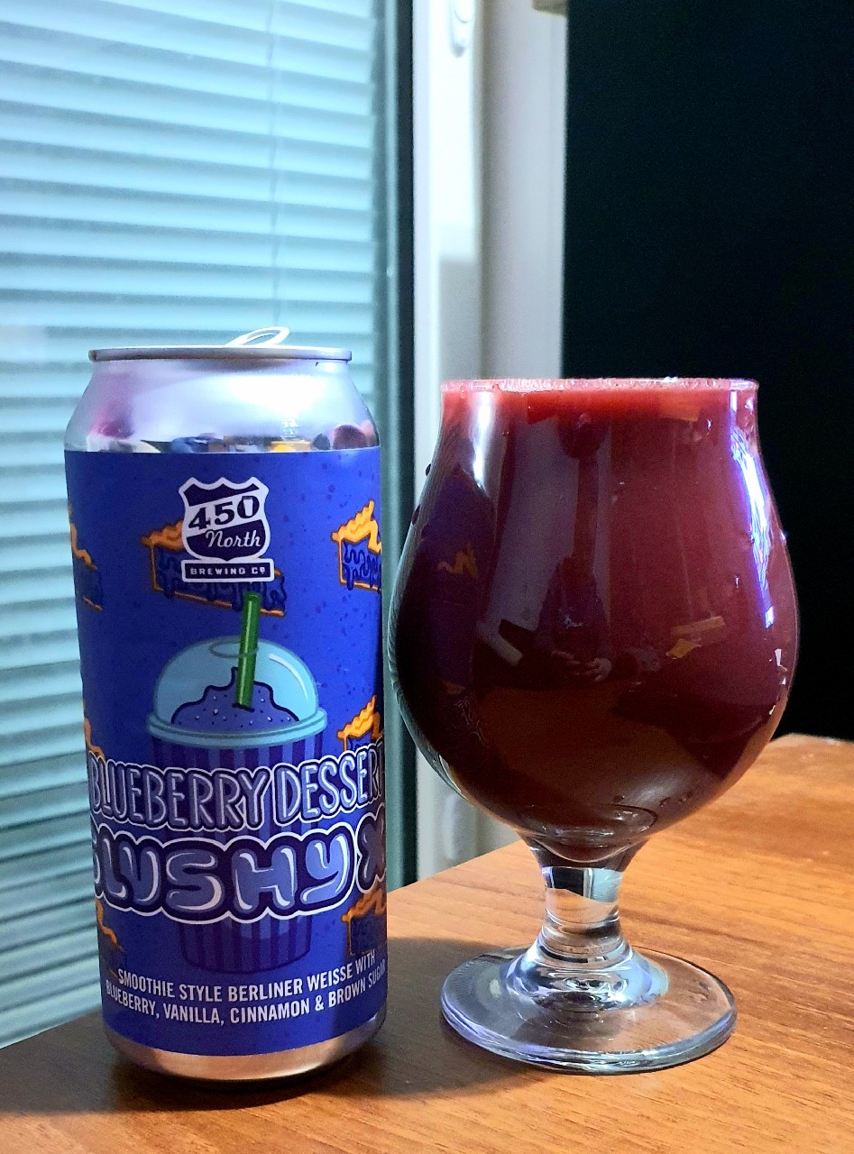 Slushy XL Blueberry Dessert, United States