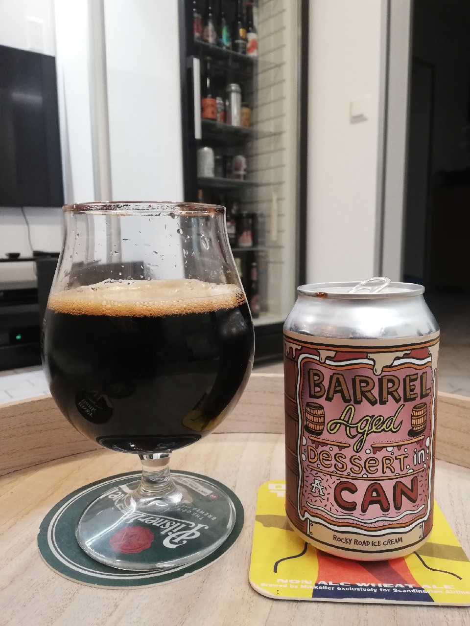 Barrel Aged Dessert In A Can - Rocky Road Ice Cream, Norway