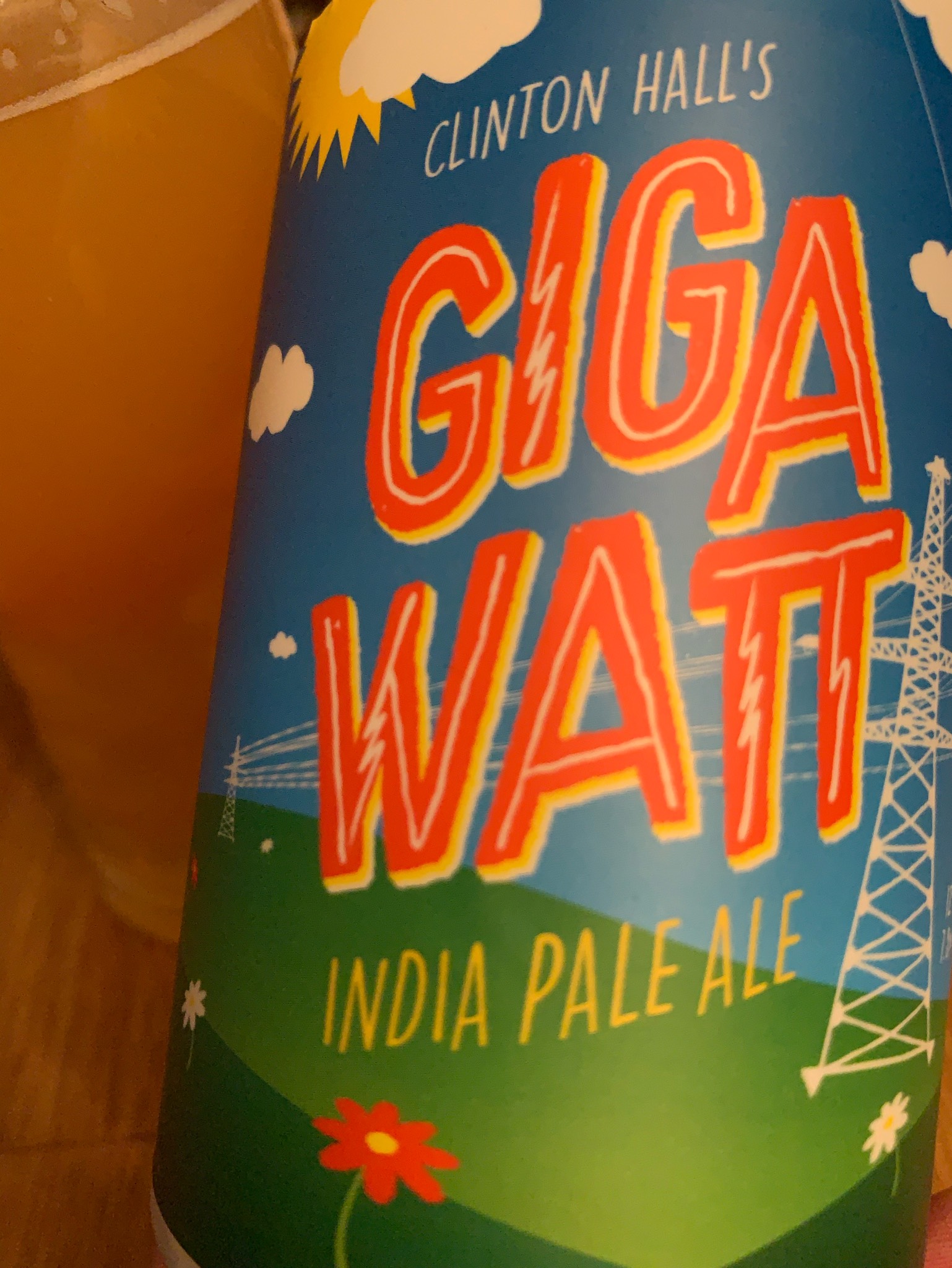 Clinton Hall's Gigawatt IPA, United States