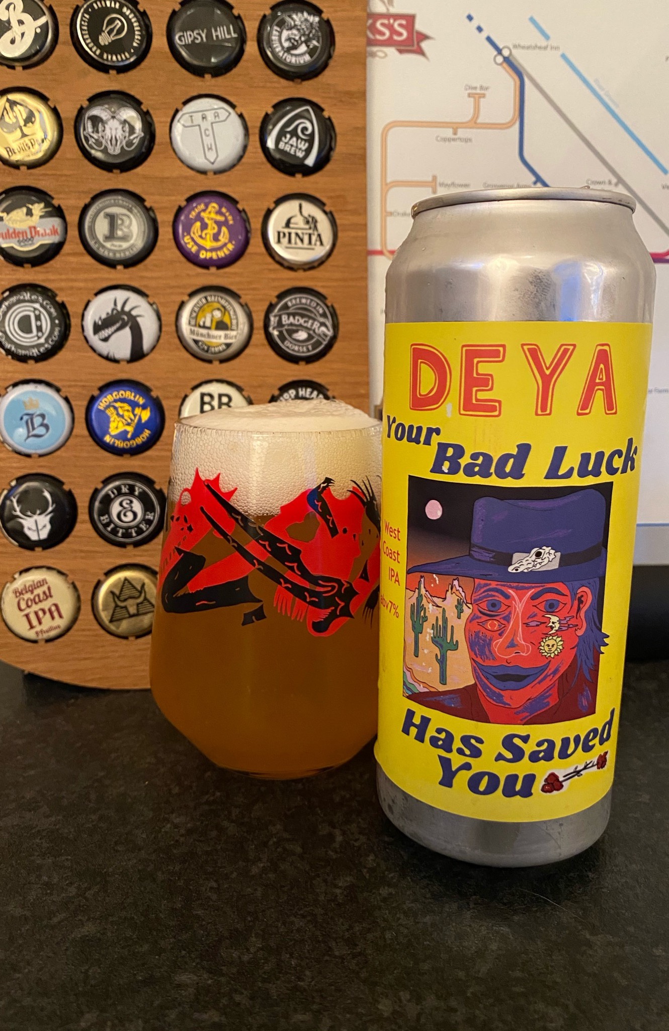 Your Bad Luck Has Saved You, England