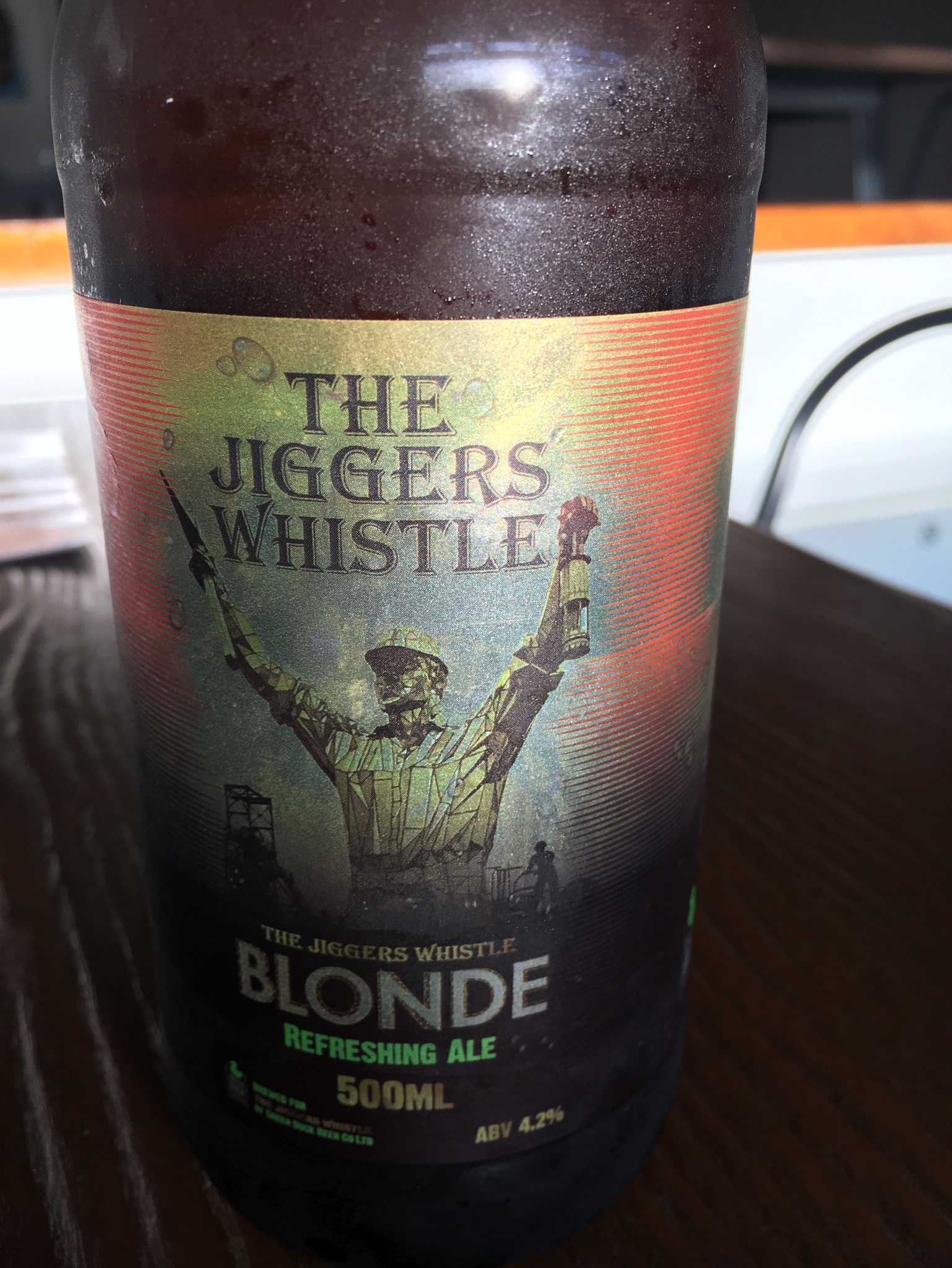 The Jiggers Whistle Blonde, England