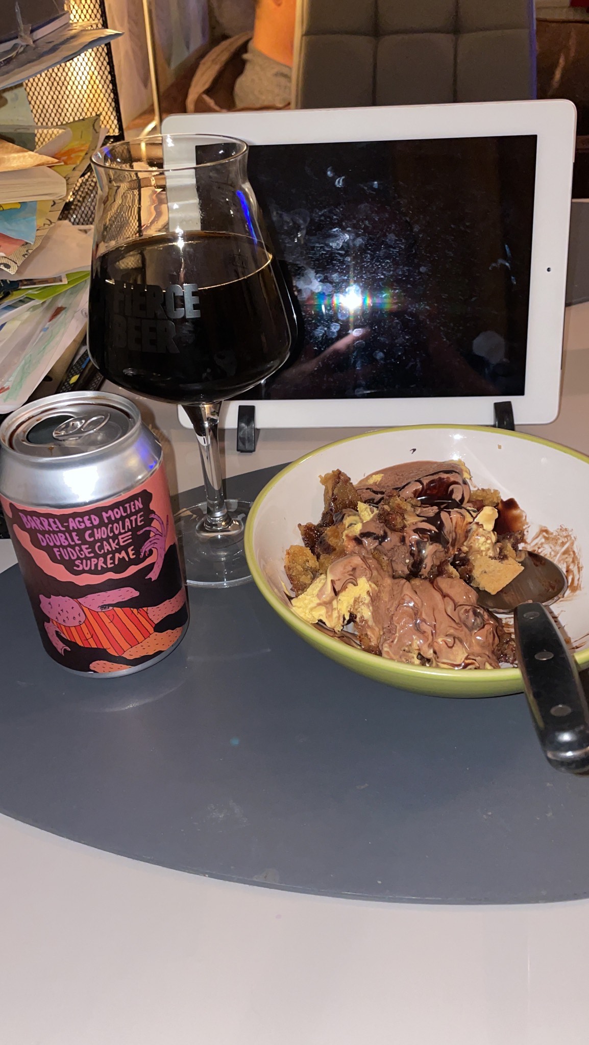 Barrel-Aged Molten Double Chocolate Fudge Cake Supreme, Norway